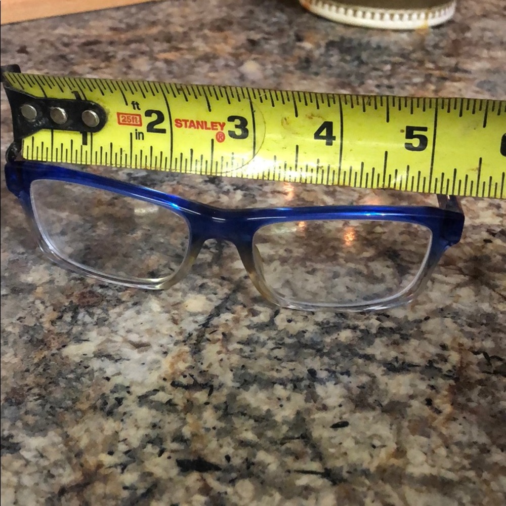Prada Eyeglasses-Clear and Blue - Picture 5 of 6